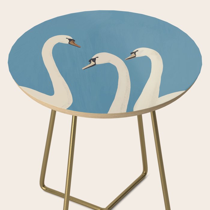 White Swans 3 Side Table Gallery Image 2
