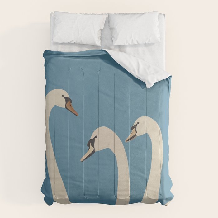 White Swans 3 Comforter Gallery Image 6
