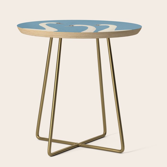 White Swans 3 Side Table Gallery Image 1