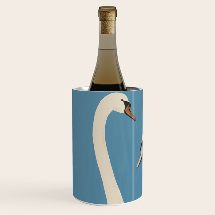 White Swans 3 Wine Chiller Gallery Image 2