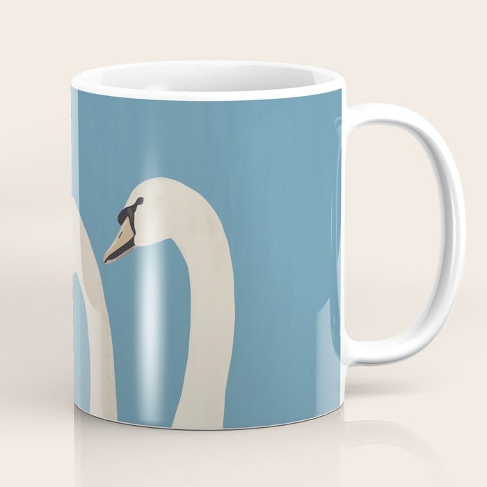 White Swans 3 Coffee Mug Gallery Image 1