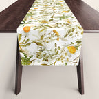 Vintage & Shabby Chic - Yellow Wildflowers Table Runner Gallery Image 1