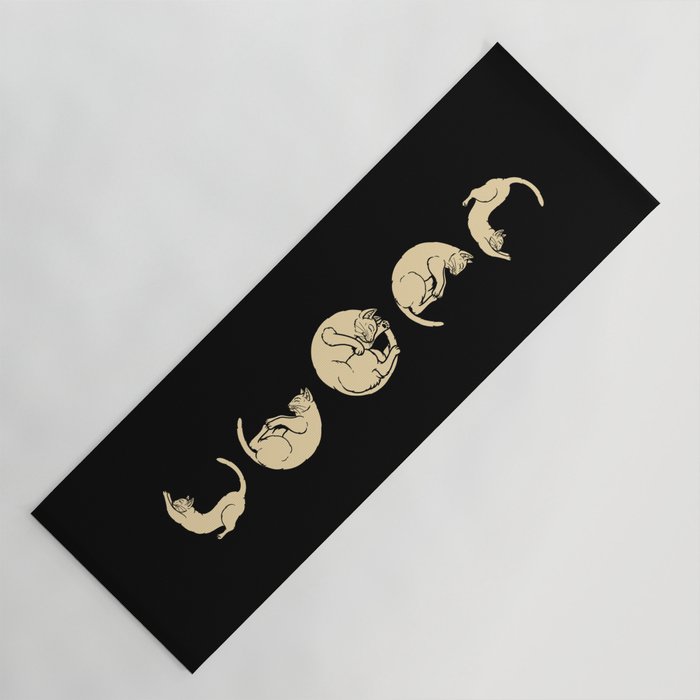 Meowphases Yoga Mat Gallery Image 1