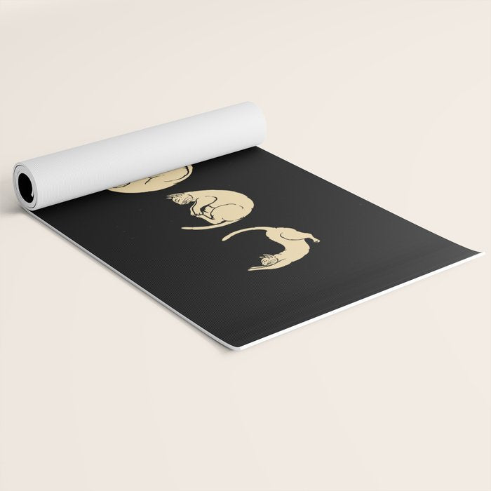 Meowphases Yoga Mat Gallery Image 2