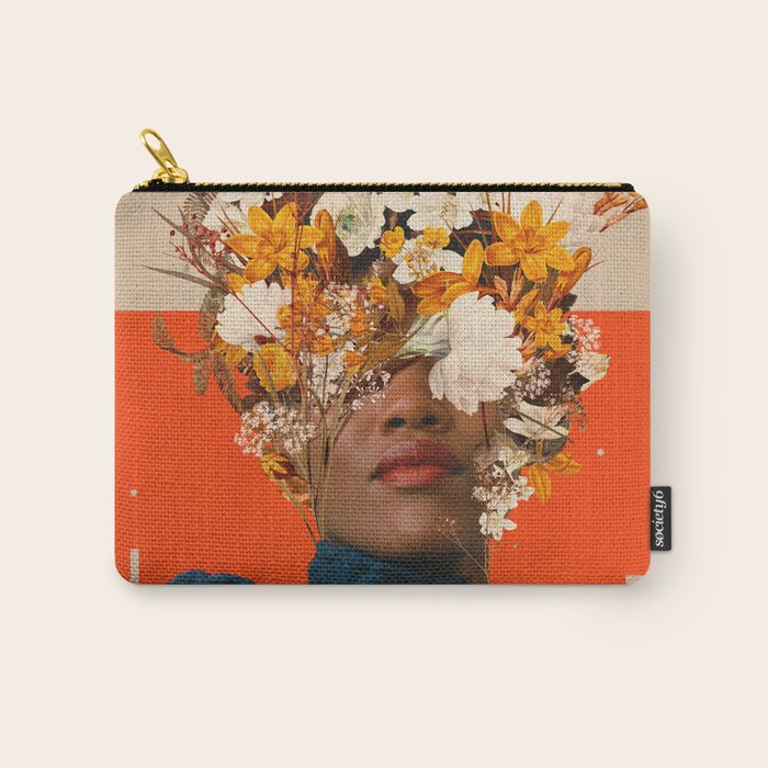 You are my Beige Orange Dreamfield Carry All Pouch Gallery Image 1