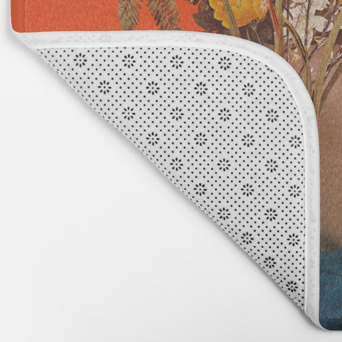 You are my Beige Orange Dreamfield Bath Mat Gallery Image 2