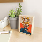 You are my Beige Orange Dreamfield Mini Art Print Gallery Image 2