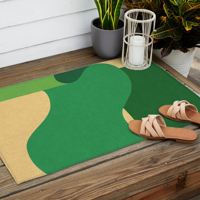 Abstract-s01 Outdoor Rug Gallery Image 2