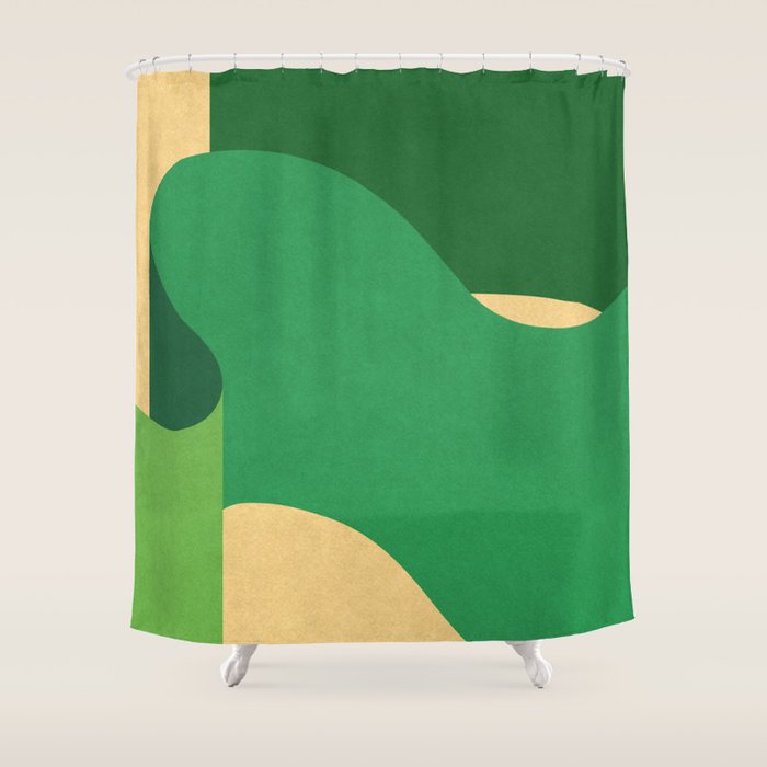 Abstract-s01 Shower Curtain Gallery Image 1