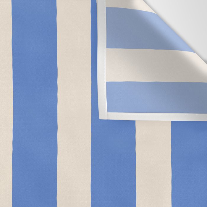 Simple Stripes Pattern - Blue Wall Tapestry Gallery Image 3