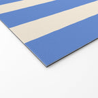 Simple Stripes Pattern - Blue Welcome Mat Gallery Image 2