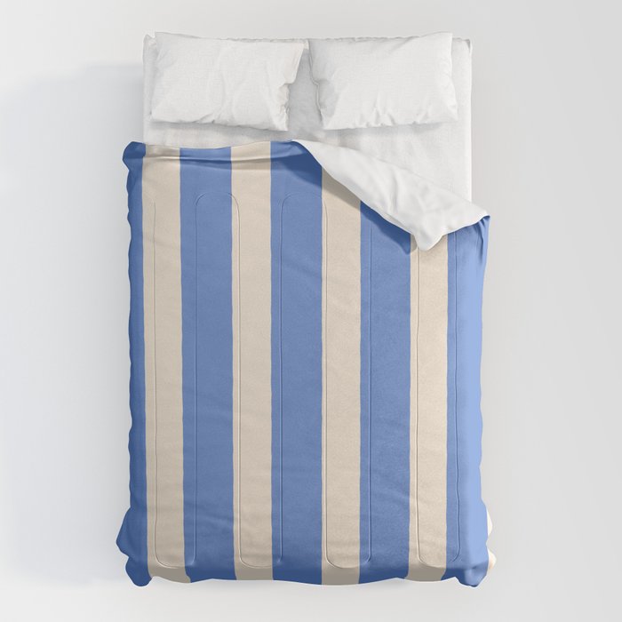 Simple Stripes Pattern - Blue Comforter Gallery Image 6