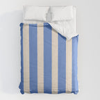 Simple Stripes Pattern - Blue Comforter Gallery Image 6