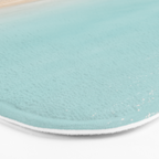 Beach Print, Aerial Beach Umbrellas, Pastel Bondi Beach, Aerial Photography, Ocean Waves, Waves Print, Sea Print Bath Mat Gallery Image 3