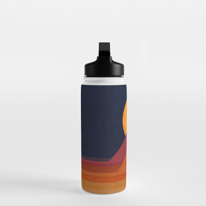 Full moon and pyramid Water Bottle Gallery Image 3