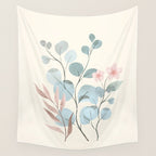 Verdant Branches 03 Wall Tapestry Gallery Image 4