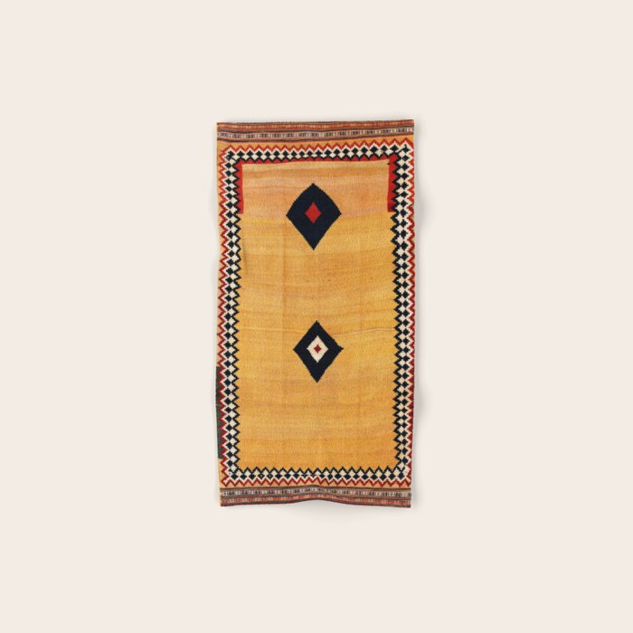 Qashqaâi Fars Southwest Persian Kilim Print Bath Towel Gallery Image 1