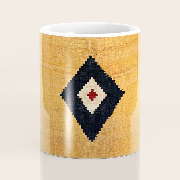 Qashqaâi Fars Southwest Persian Kilim Print Coffee Mug Gallery Image 4
