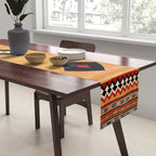 Qashqaâi Fars Southwest Persian Kilim Print Table Runner Gallery Image 2