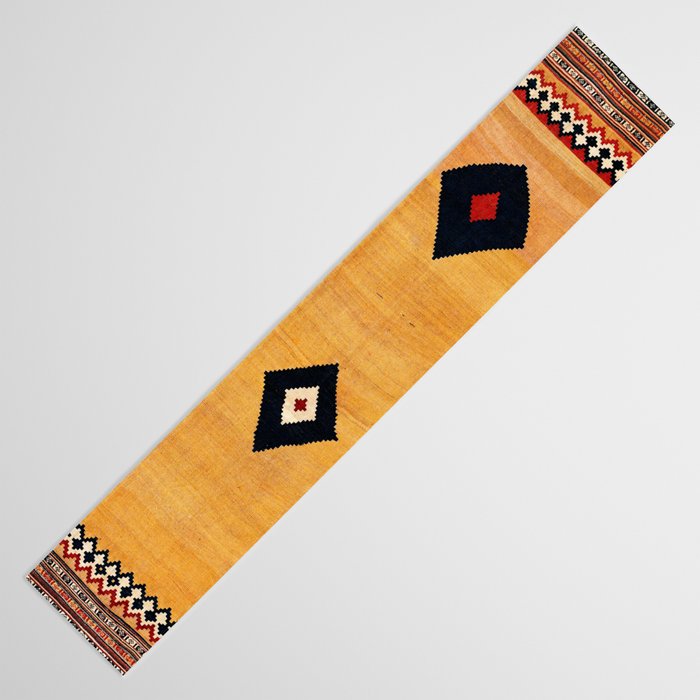 Qashqaâi Fars Southwest Persian Kilim Print Table Runner Gallery Image 3