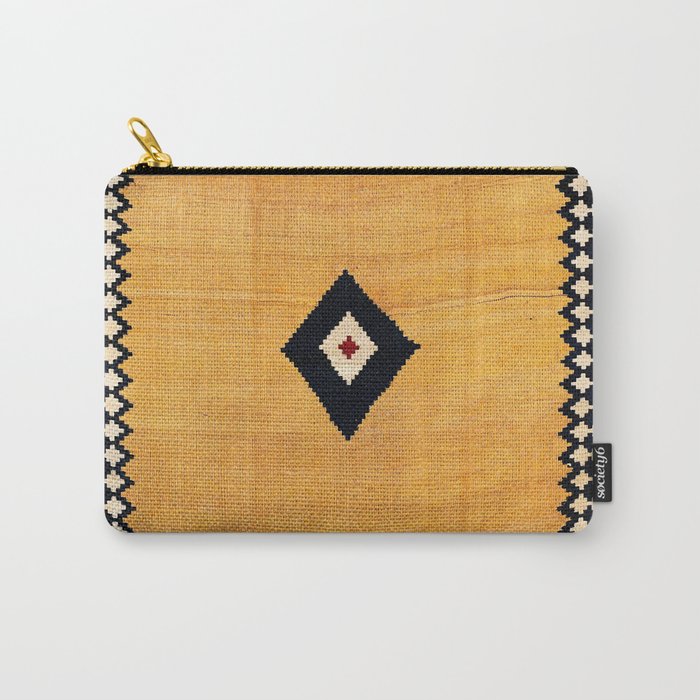 Qashqaâi Fars Southwest Persian Kilim Print Carry All Pouch Gallery Image 1