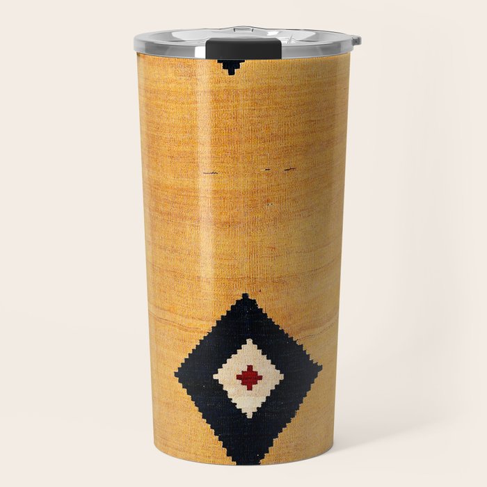 Qashqaâi Fars Southwest Persian Kilim Print Travel Mug Gallery Image 1