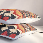 Qashqaâi Fars Southwest Persian Kilim Print Pillow Sham Gallery Image 3