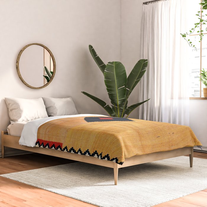 Qashqaâi Fars Southwest Persian Kilim Print Comforter Gallery Image 2