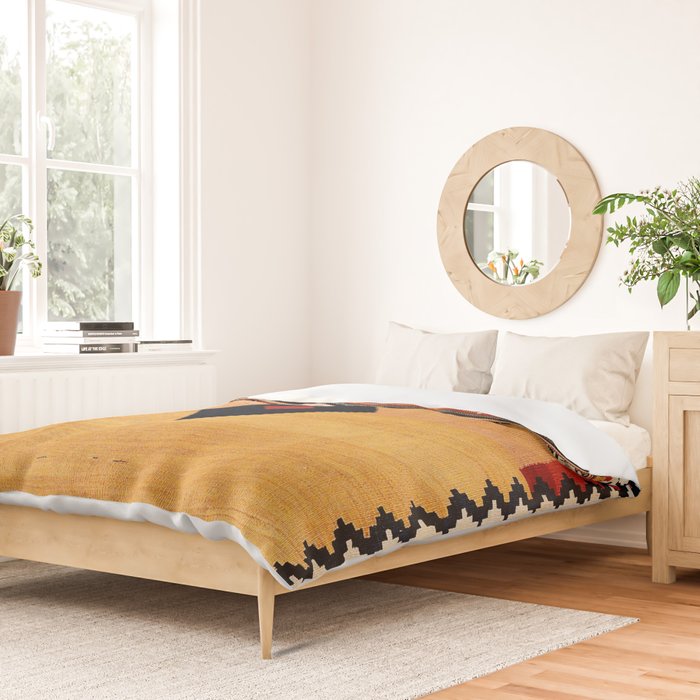 Qashqaâi Fars Southwest Persian Kilim Print Duvet Cover Gallery Image 2