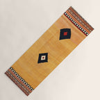 Qashqaâi Fars Southwest Persian Kilim Print Yoga Mat Gallery Image 1