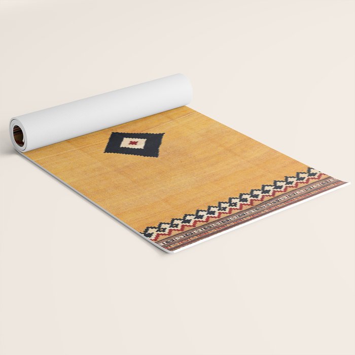 Qashqaâi Fars Southwest Persian Kilim Print Yoga Mat Gallery Image 2