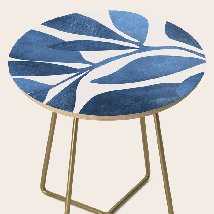 Indigo Ivy Houseplant Painting Side Table Gallery Image 2