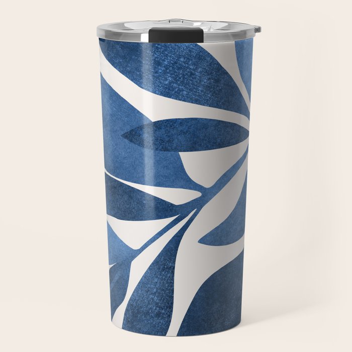 Indigo Ivy Houseplant Painting Travel Mug Gallery Image 1