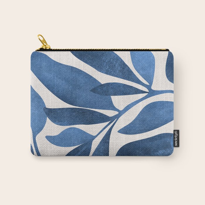 Indigo Ivy Houseplant Painting Carry All Pouch Gallery Image 1