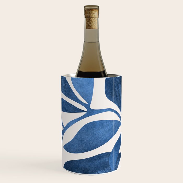 Indigo Ivy Houseplant Painting Wine Chiller Gallery Image 3