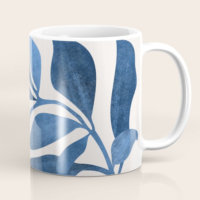 Indigo Ivy Houseplant Painting Coffee Mug Gallery Image 1
