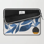 Indigo Ivy Houseplant Painting Laptop Sleeve Gallery Image 2