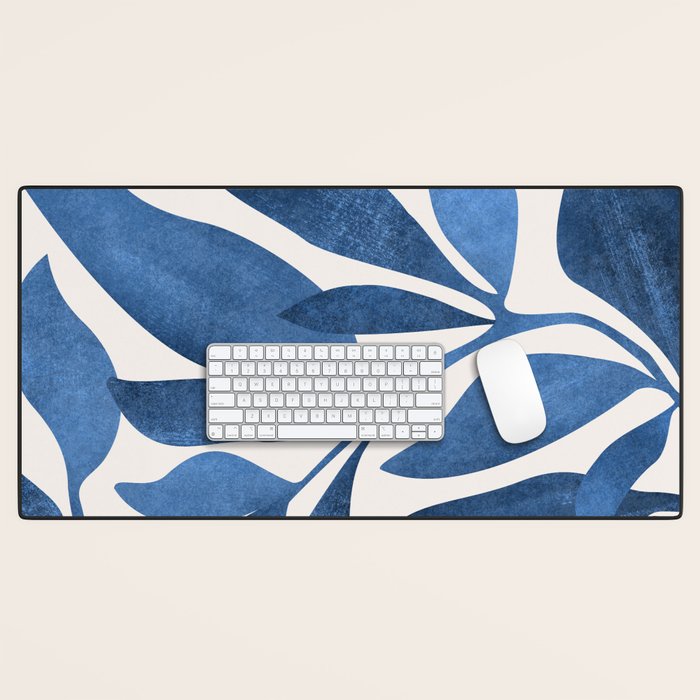Indigo Ivy Houseplant Painting Desk Mat Gallery Image 1