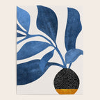 Indigo Ivy Houseplant Painting Poster Gallery Image 4