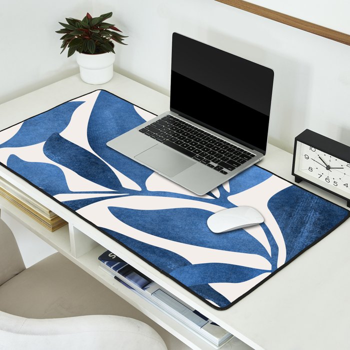 Indigo Ivy Houseplant Painting Desk Mat Gallery Image 2
