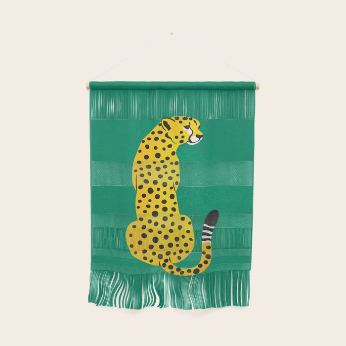 The Stare: Golden Cheetah Edition Wall Hanging Gallery Image 1