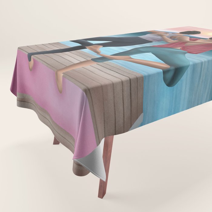 Sunset Serenity Tablecloth Gallery Image 1