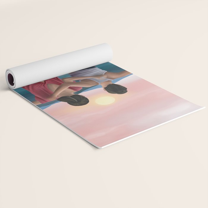 Sunset Serenity Yoga Mat Gallery Image 2