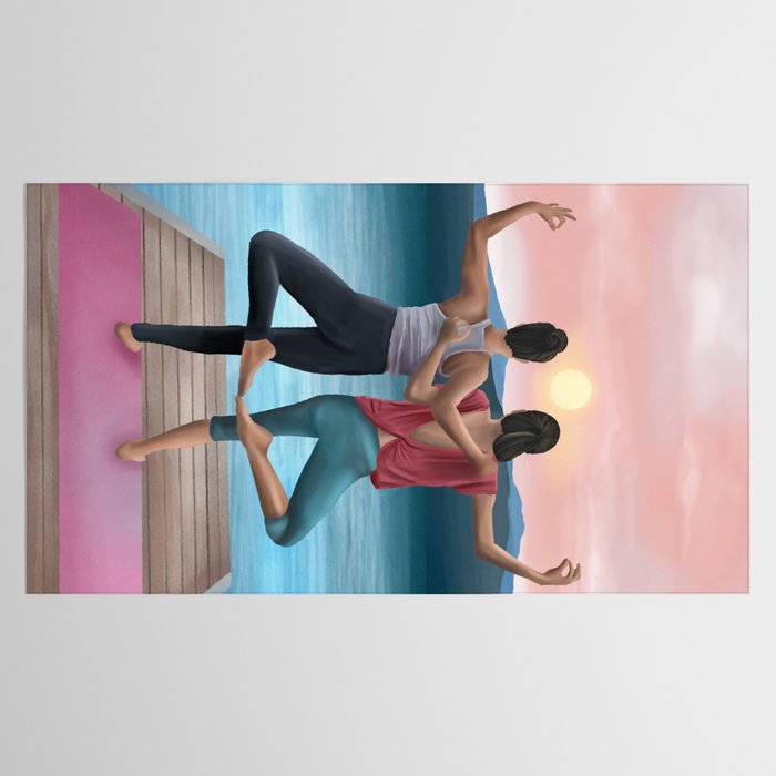 Sunset Serenity Tablecloth Gallery Image 2