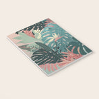 Tropical Tendencies on Peach and Green Notebook Gallery Image 3