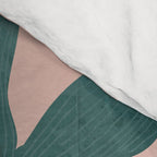 Tropical Tendencies on Peach and Green Comforter Gallery Image 4