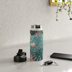 Tropical Tendencies on Peach and Green Water Bottle Gallery Image 4