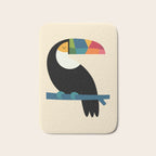 Rainbow Toucan Bath Mat Gallery Image 1
