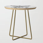 Lioness - Black & White Side Table Gallery Image 1