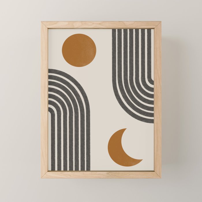 Day and Night Mini Art Print Gallery Image 1